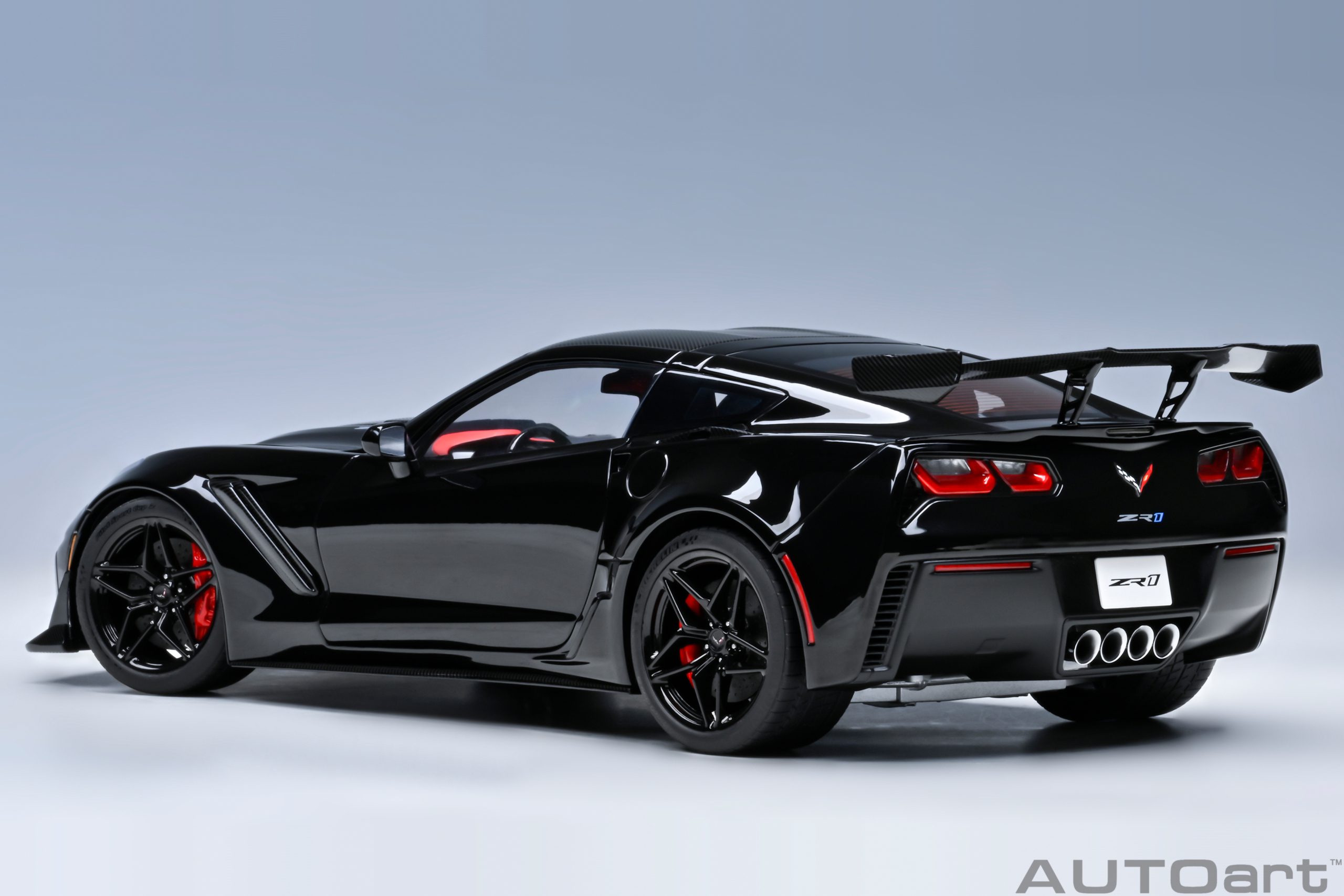 AUTOart 71276 Chevrolet Corvette C7 ZR1 2019 schwarz