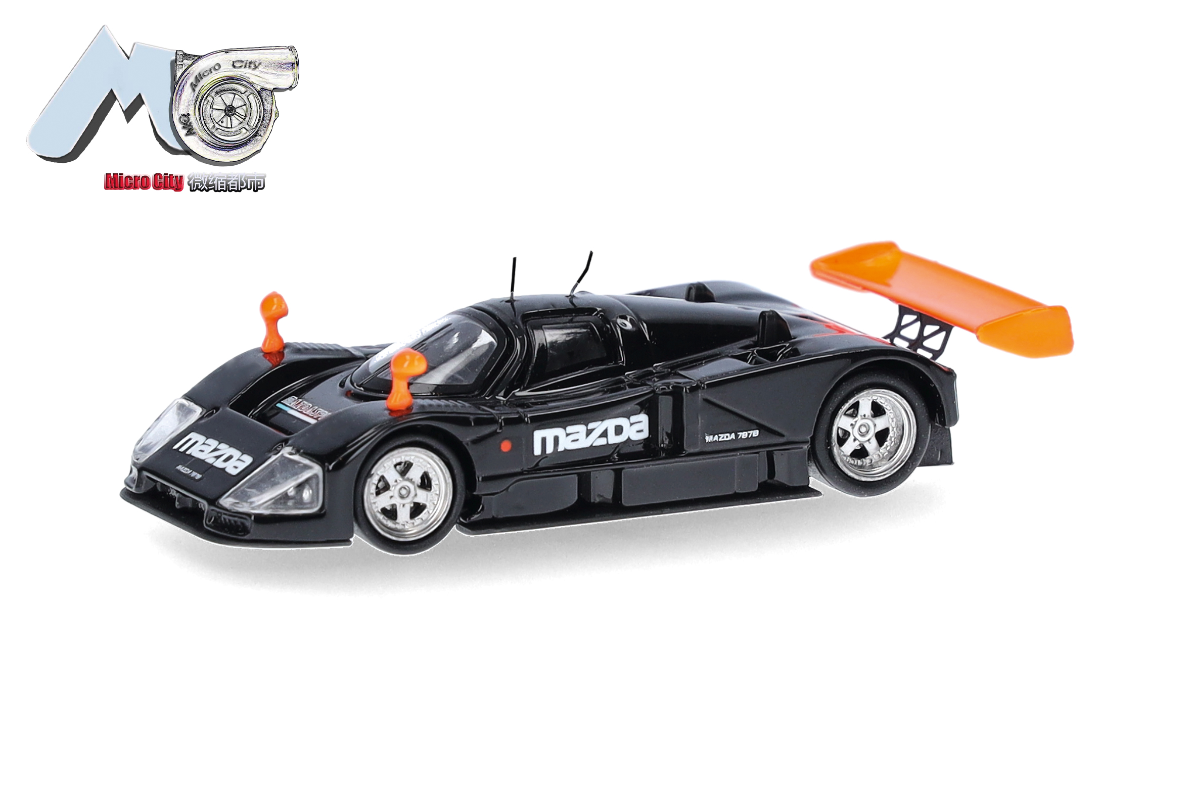 87MC000096 MicroCity: Mazda 787B schwarz