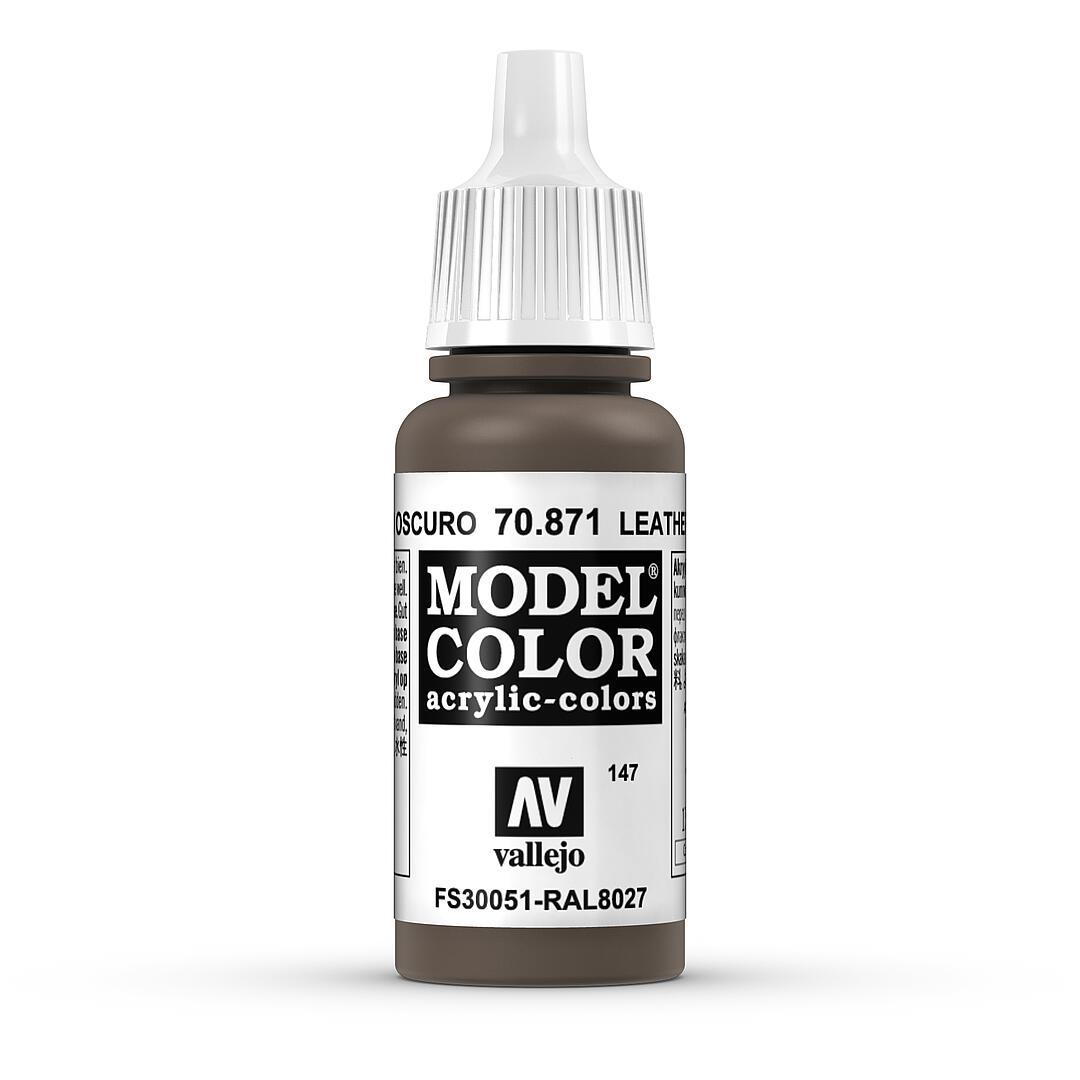 70871 RAL8027 Lederbraun matt, 17 ml
