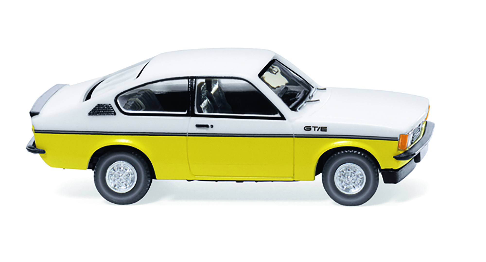 022902 Opel Kadett C Coupé GT/E - weiß/gelb