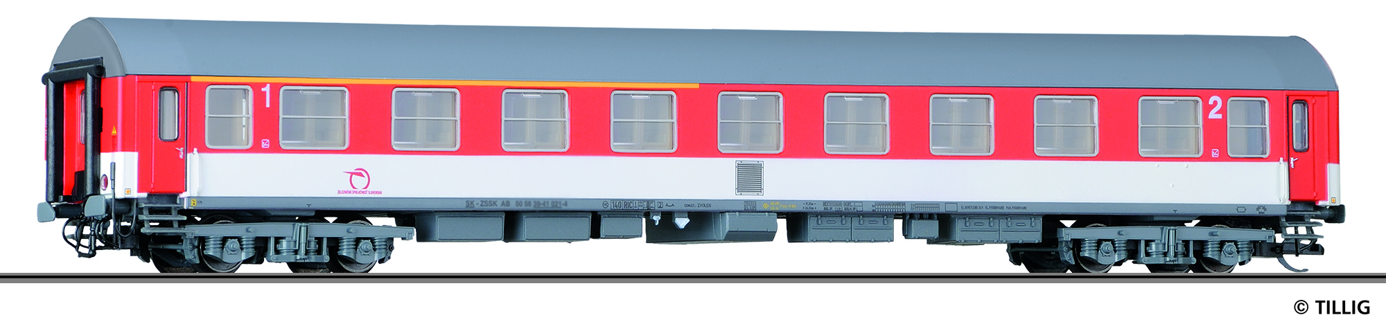 16414 ZSSK Reisezugwagen 1./2.Kl. Y/B70 Ep.6