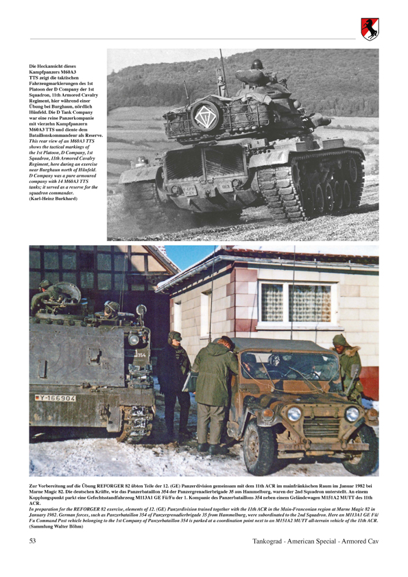 TG3051 2nd and 11th Armored Cavalry Regiments