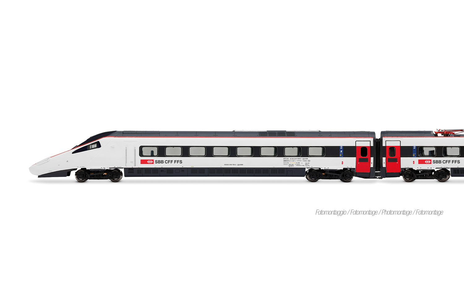 HL1683 SBB Elektrotriebzug ETR 610 4tlg. Ep.6