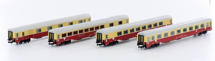 Lemke Collection 7110 FS TEE Personenwagen-Set 4-tlg Ep.4