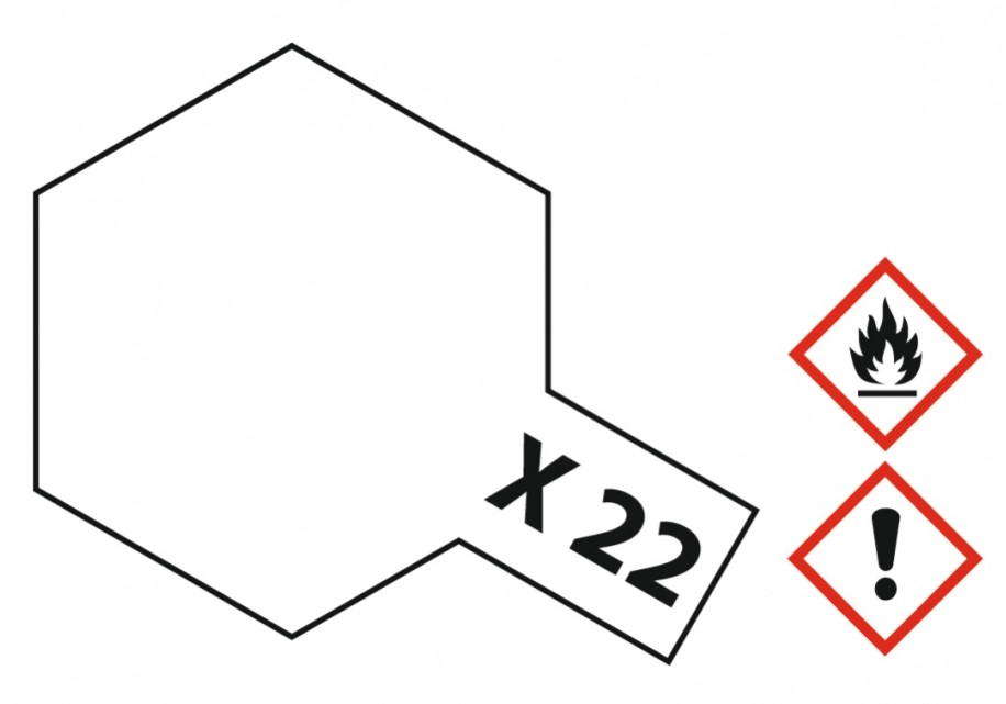 81022 X22 - Klarlack glänzend 23 ml