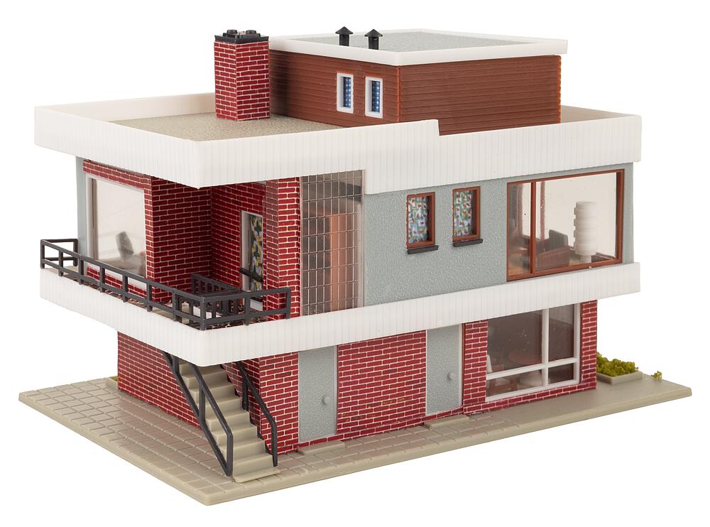 109257 Modernes Haus mit Flachdach
