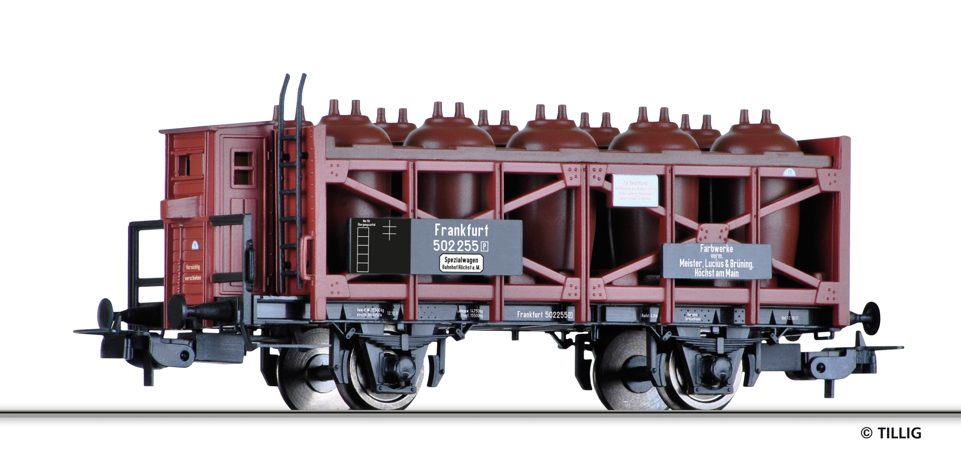 77012 KPEV Säuretopfwagen "Farbw. Höchst" Ep.1