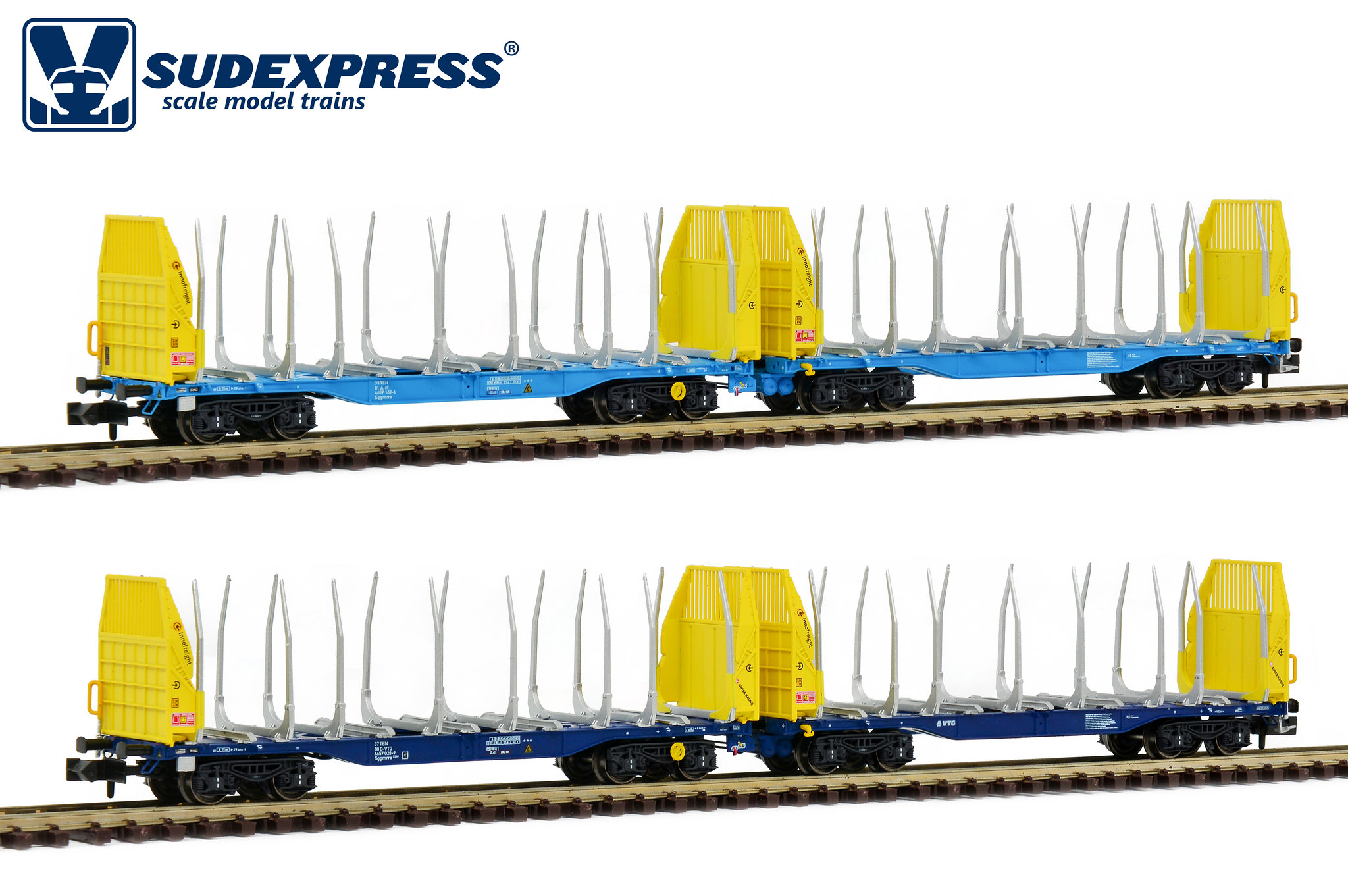 Sudexpress N657888 VTG Holztransportwagen Set 2-tlg. Ep.6