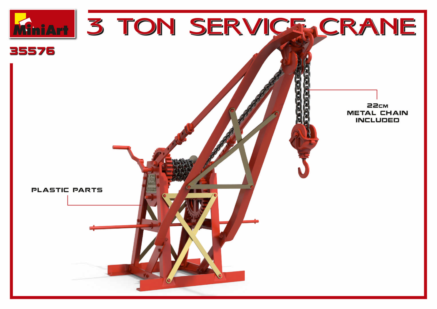 35576 3 Ton Service Crane