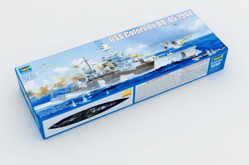 Trumpeter 755768 USS Colorado BB-45 1944