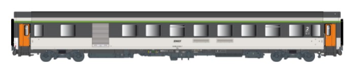 LS Models 41304 SNCF Halbgepäckwagen 2.Kl. Ep.4/5