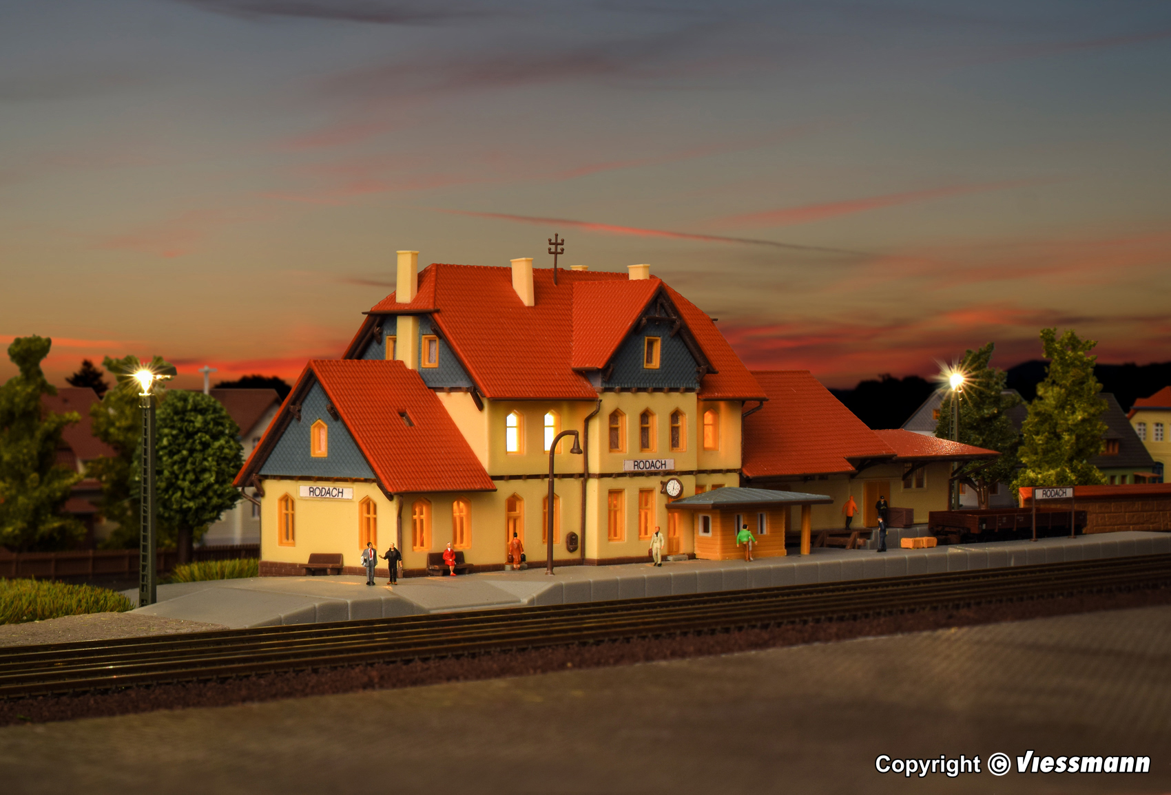 36702 Bahnhof Rodach/Coburg