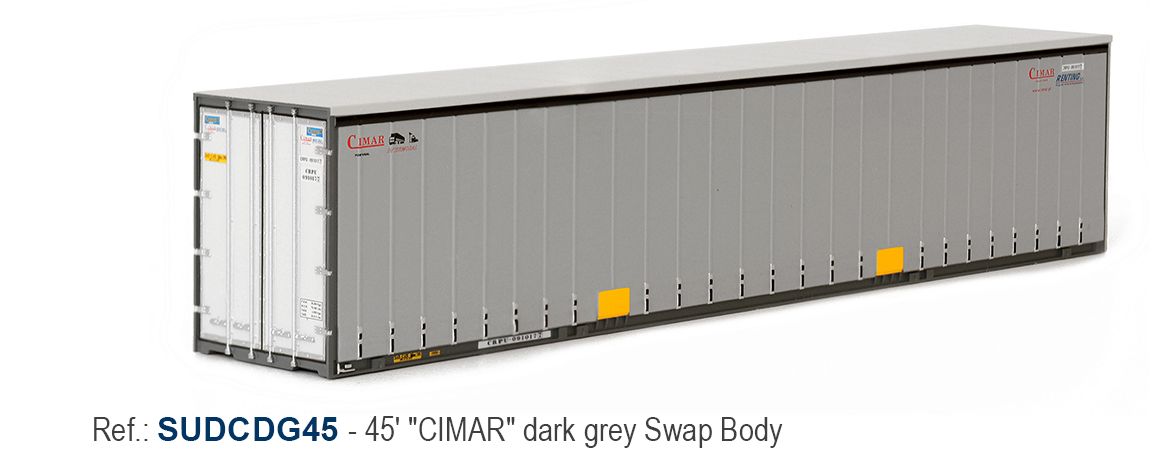 Sudexpress SUDCDG45 CIMAR 45' Swap Container