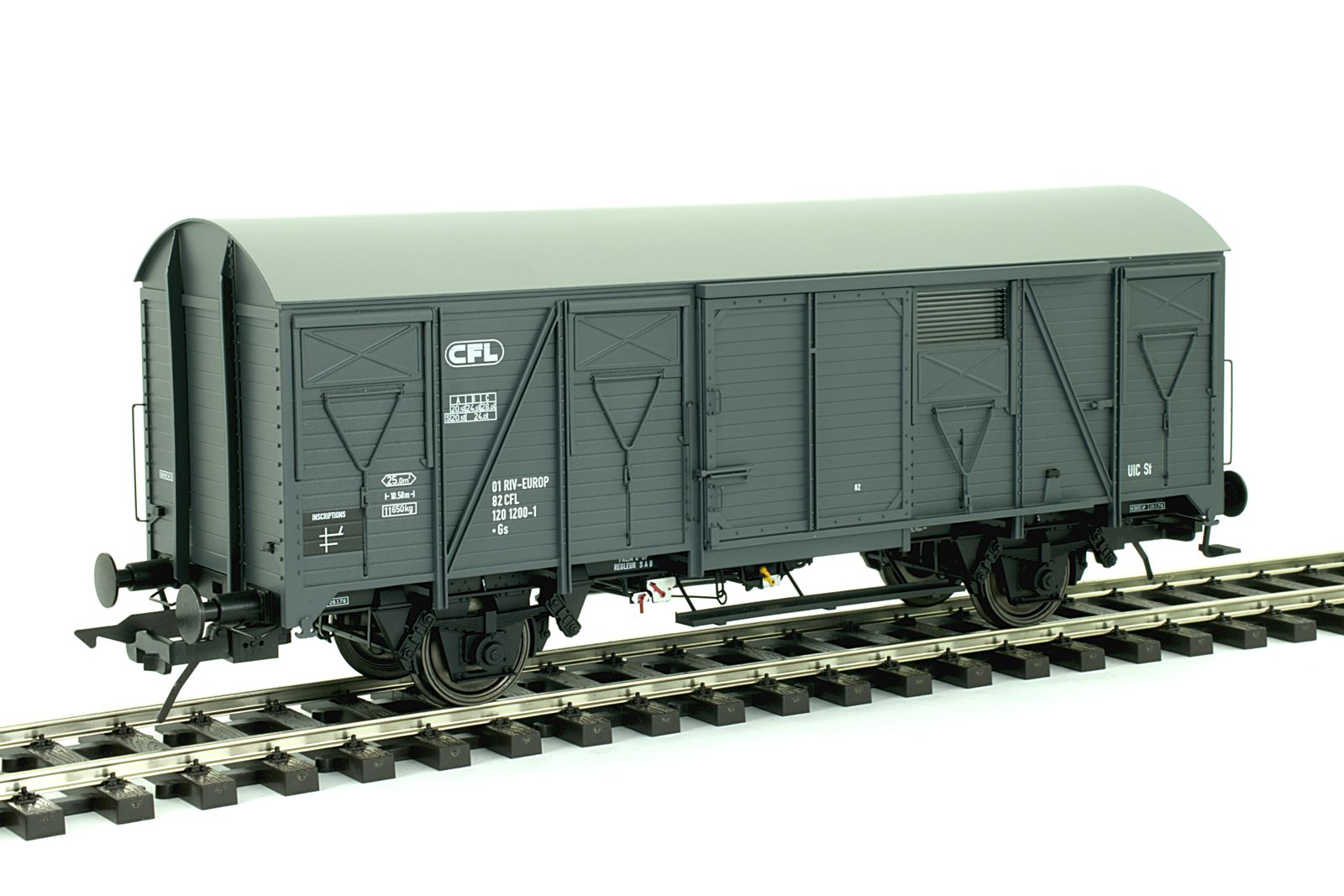Lenz 42246-05 CFL gedeckter Güterwagen K4 Ep.4