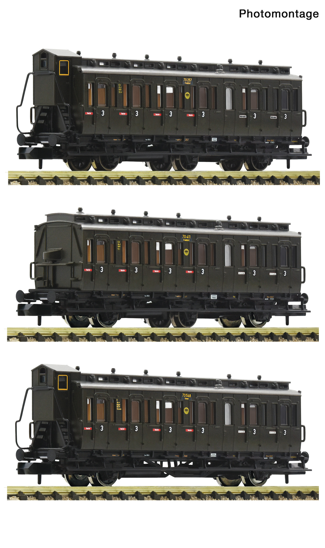6260128 DRG Abteilwagen-Set 3-tlg. Ep.2