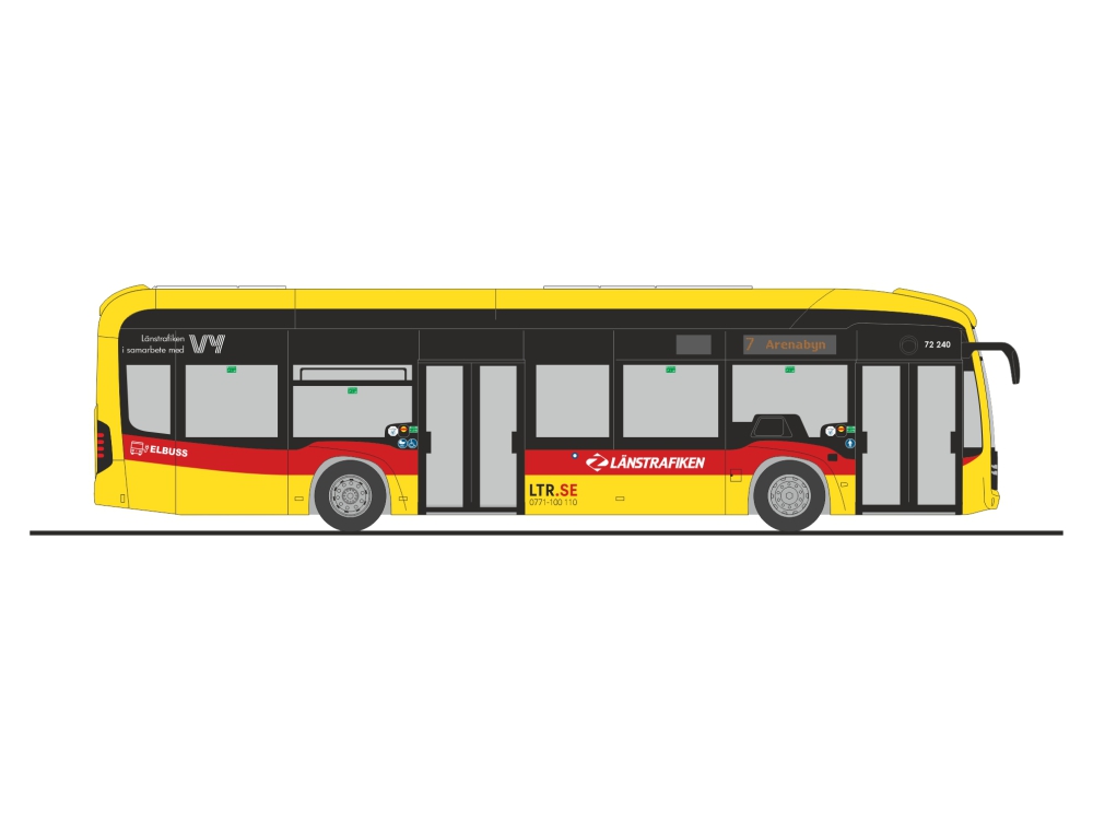 75626 MB eCitaro VY Buss (SE)