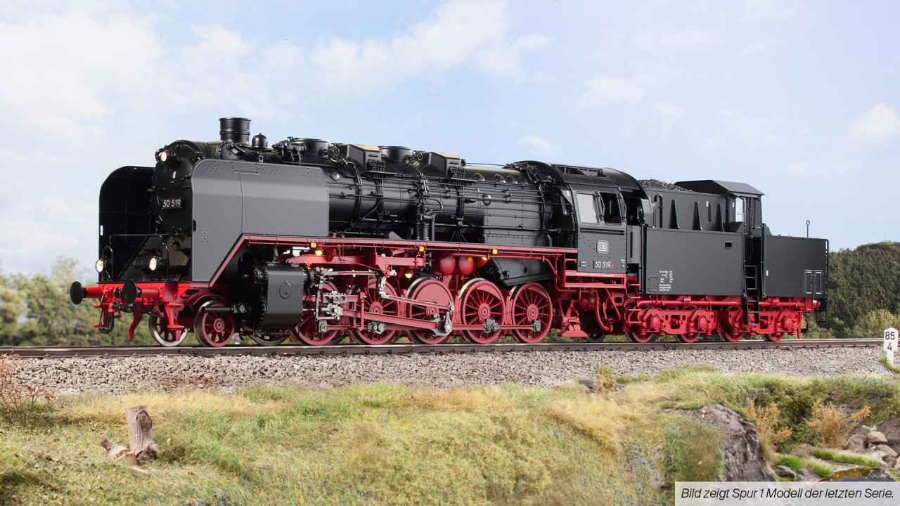 KM1 105064 DB Dampflok BR 50 519 Ep.3b