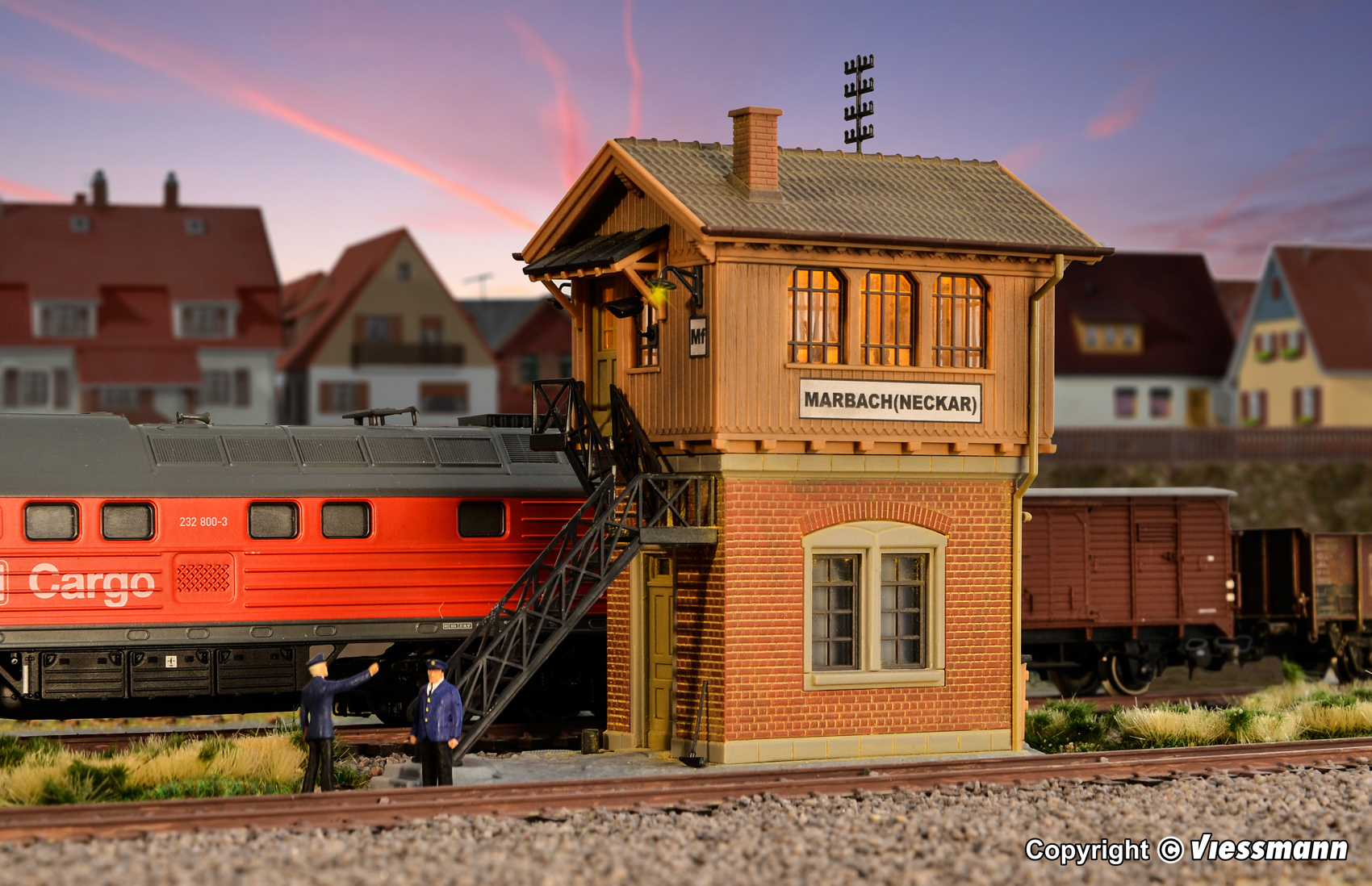 Kibri 39477 Stellwerk Marbach