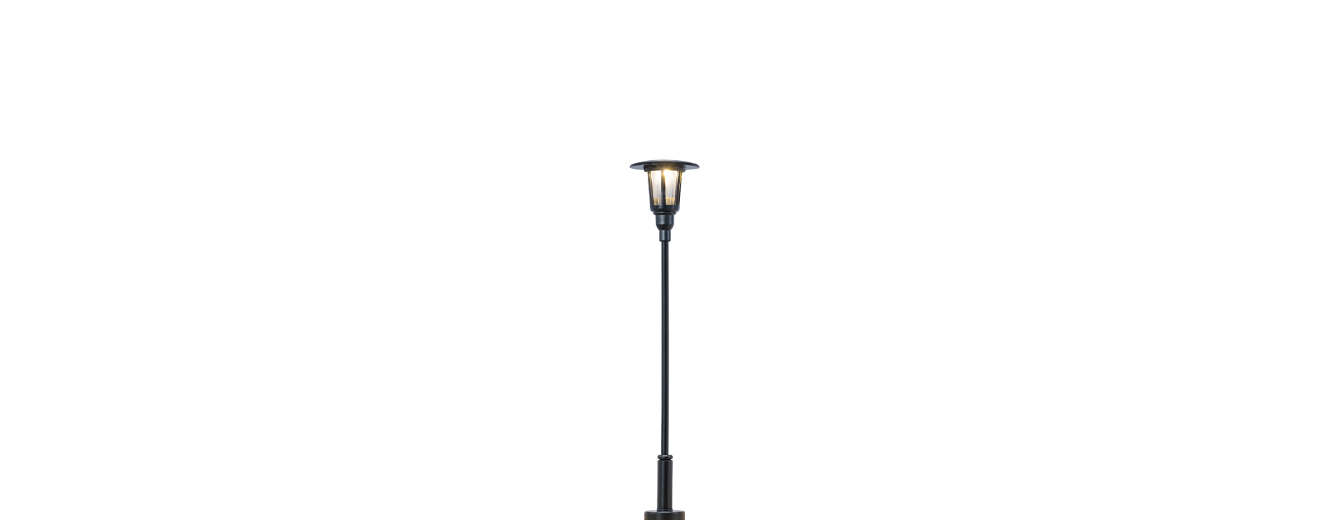 84125 Parklaterne Stecksockel mit LED