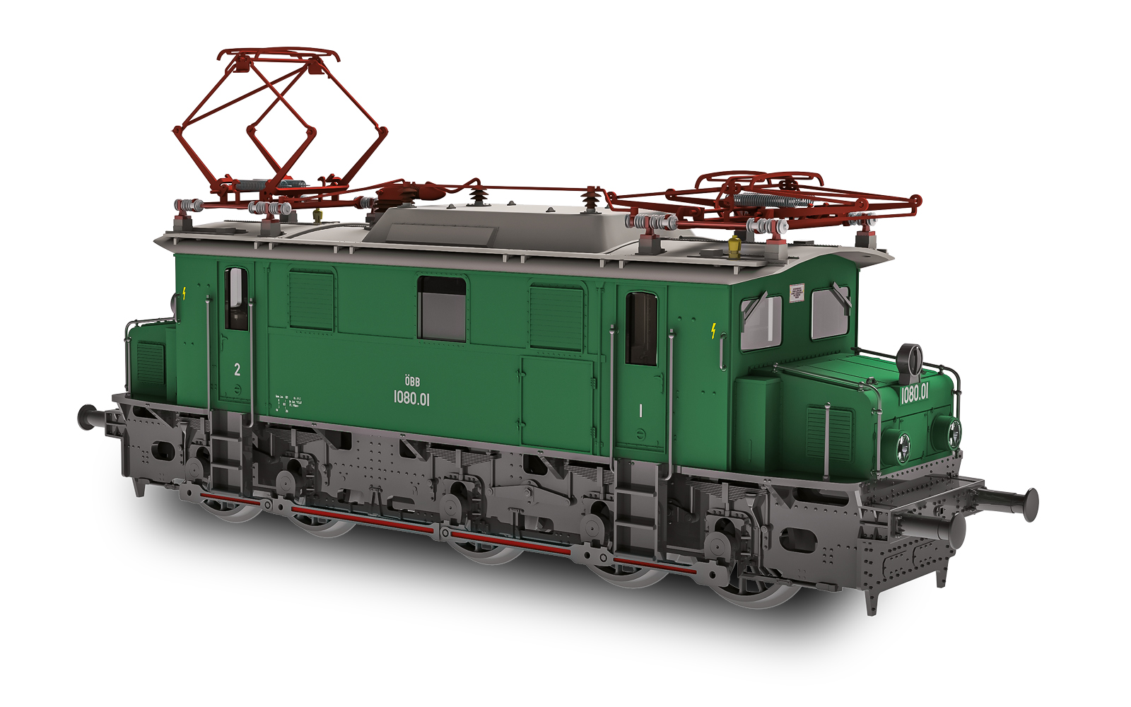 JC21002 ÖBB E-Lok Rh 1080.01 Museum Ep.2-6