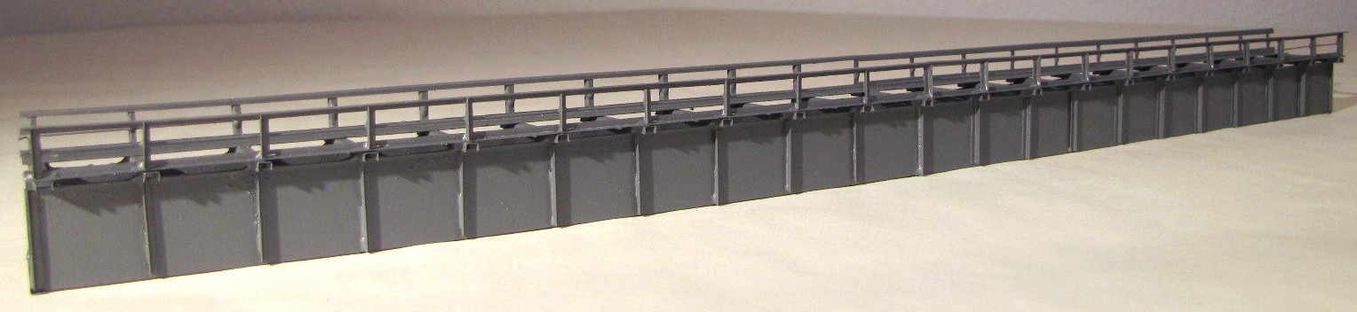 Hack TN42 Blechträgerbrücke 42cm, grau