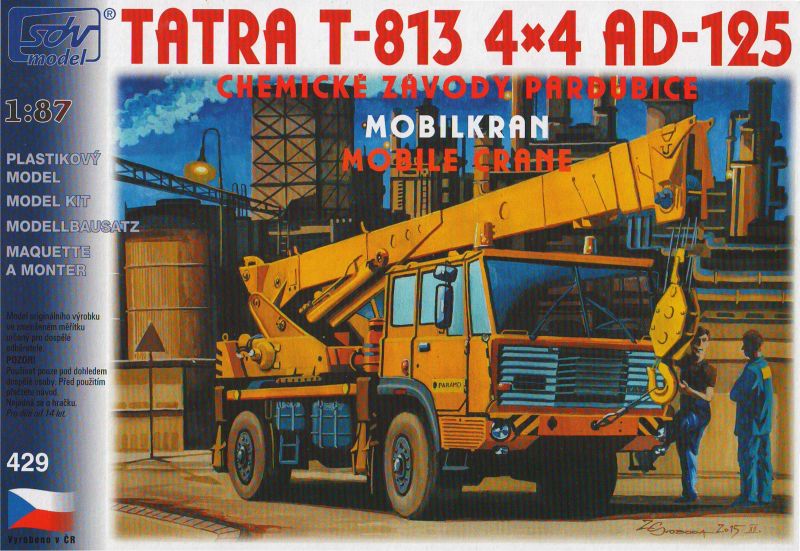 429 Tatra T-813 Mobilkran AD125