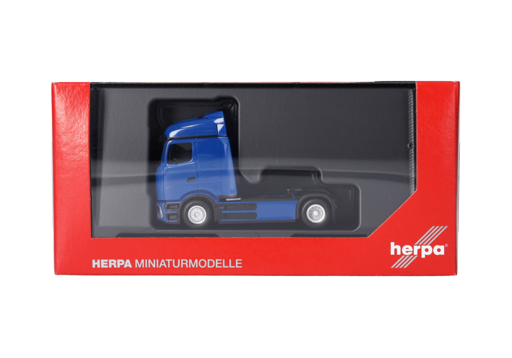 Herpa 318204-003 MB eActros 600 ProCabin SS SZM blau