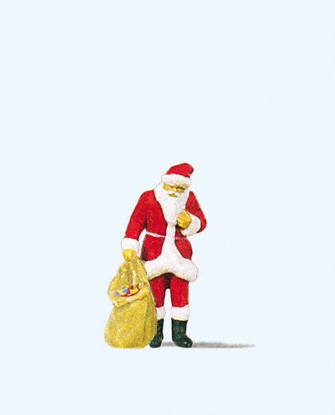 Preiser 29027 Weihnachtsmann mit Gabensack