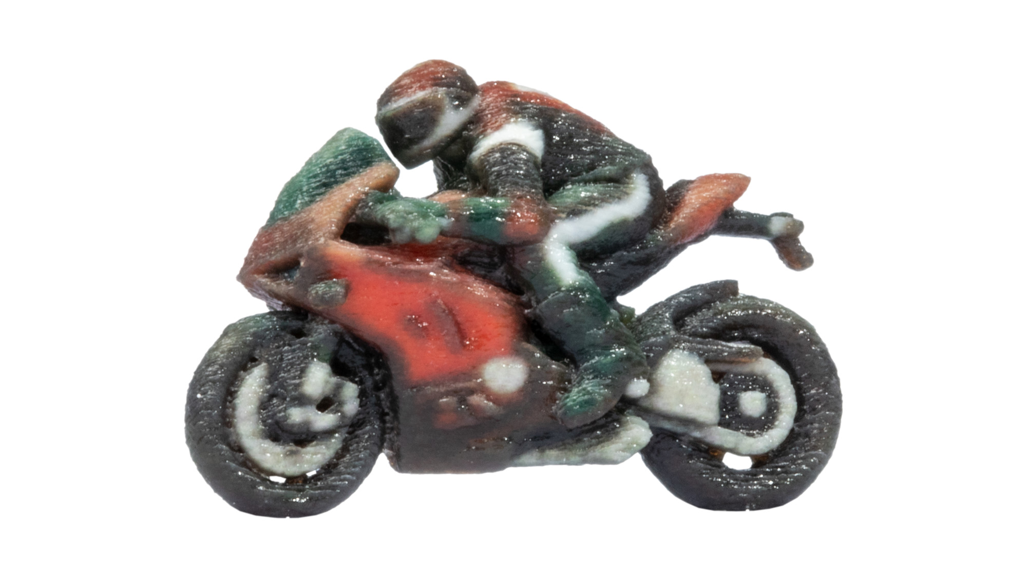 10901 Sportmotorrad fahrend