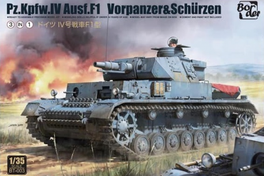 BT-003 Panzer IV Ausf. F1 mit Zusatzpanzerung