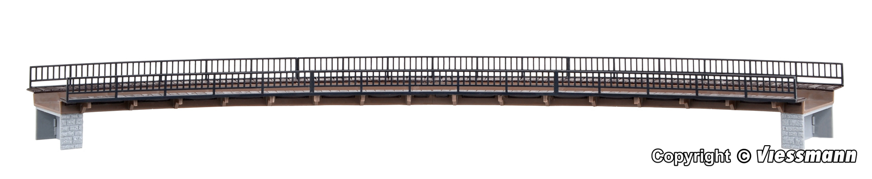 Vollmer 42547 Trogbrücke Gebogen