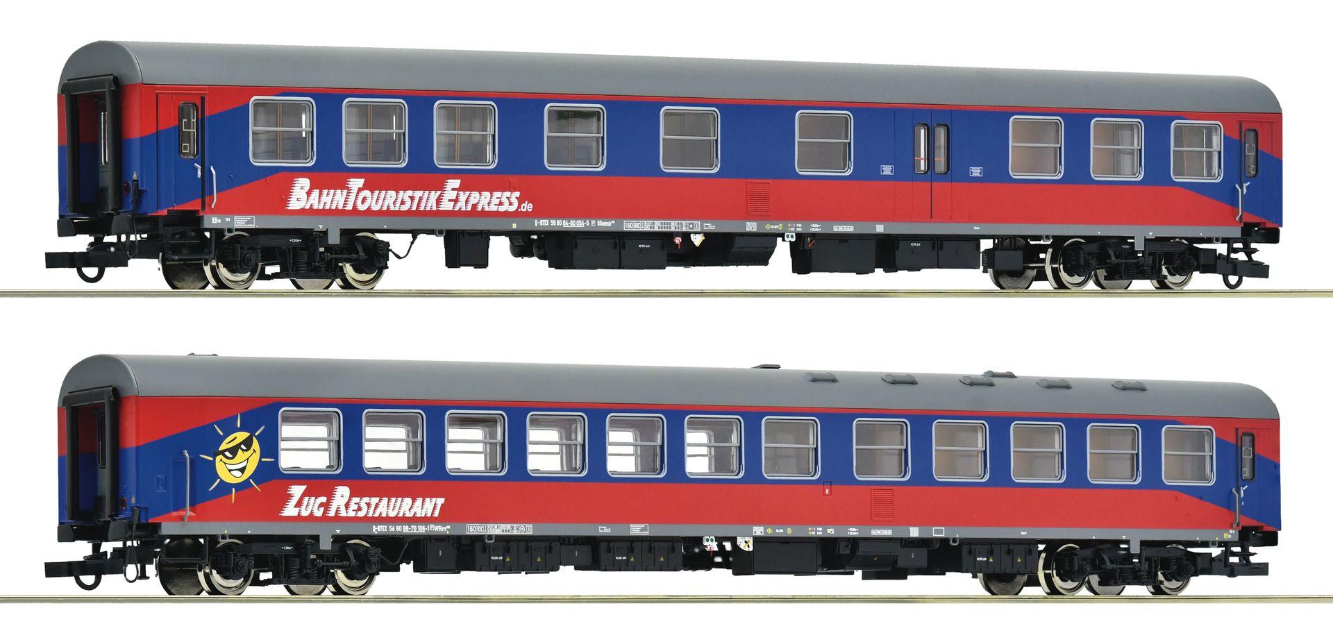 74027 BTE Reisezugwagen Set 2tlg. Ep.6