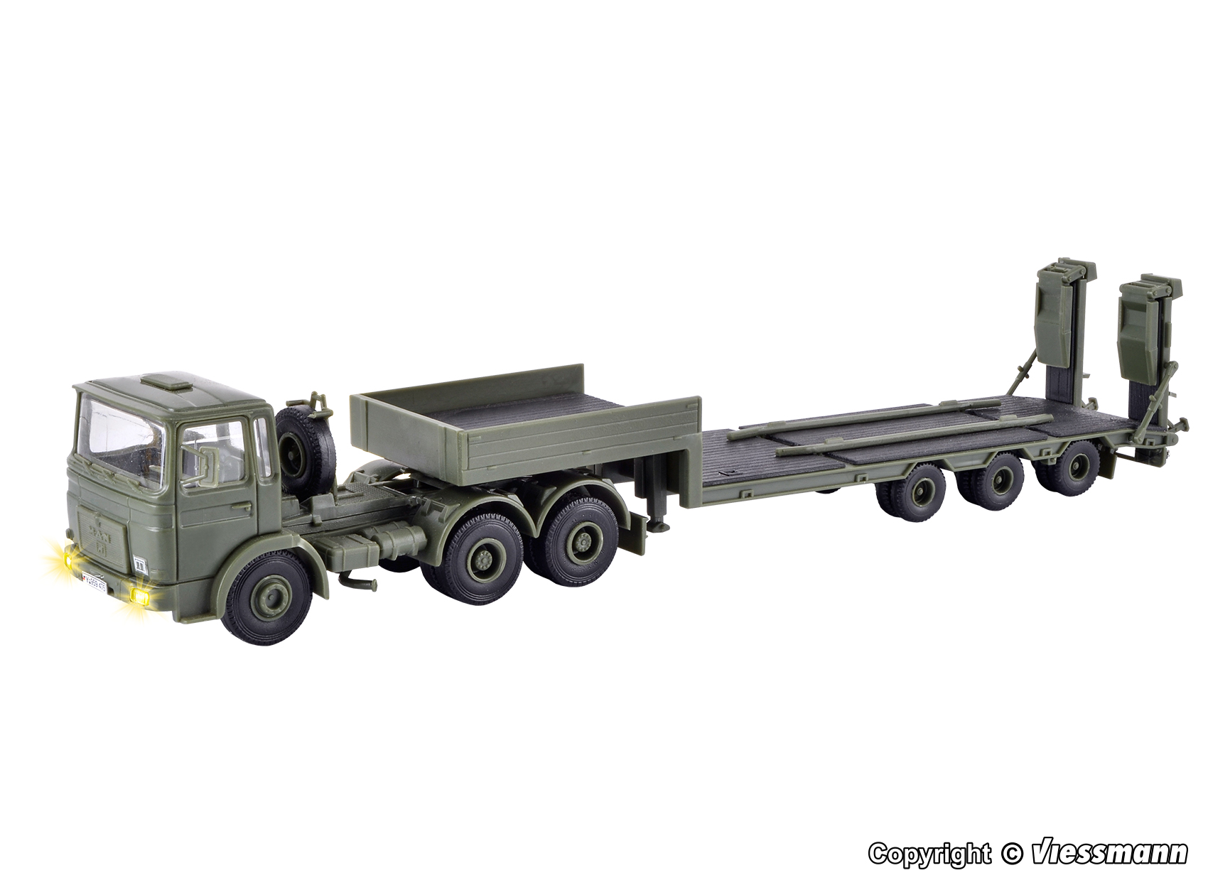 18024 Bausatz: MAN F8 Tieflade-SZ Bundeswehr
