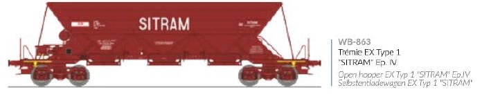 WB-863 SNCF SITRAM Selbstentladewagen Ep.4
