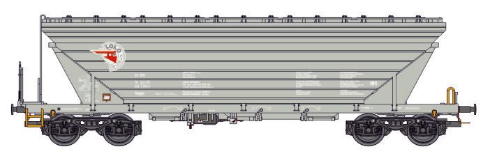 NW52230 LokoTrans Getreidesilowagen Uagpps Ep5/6