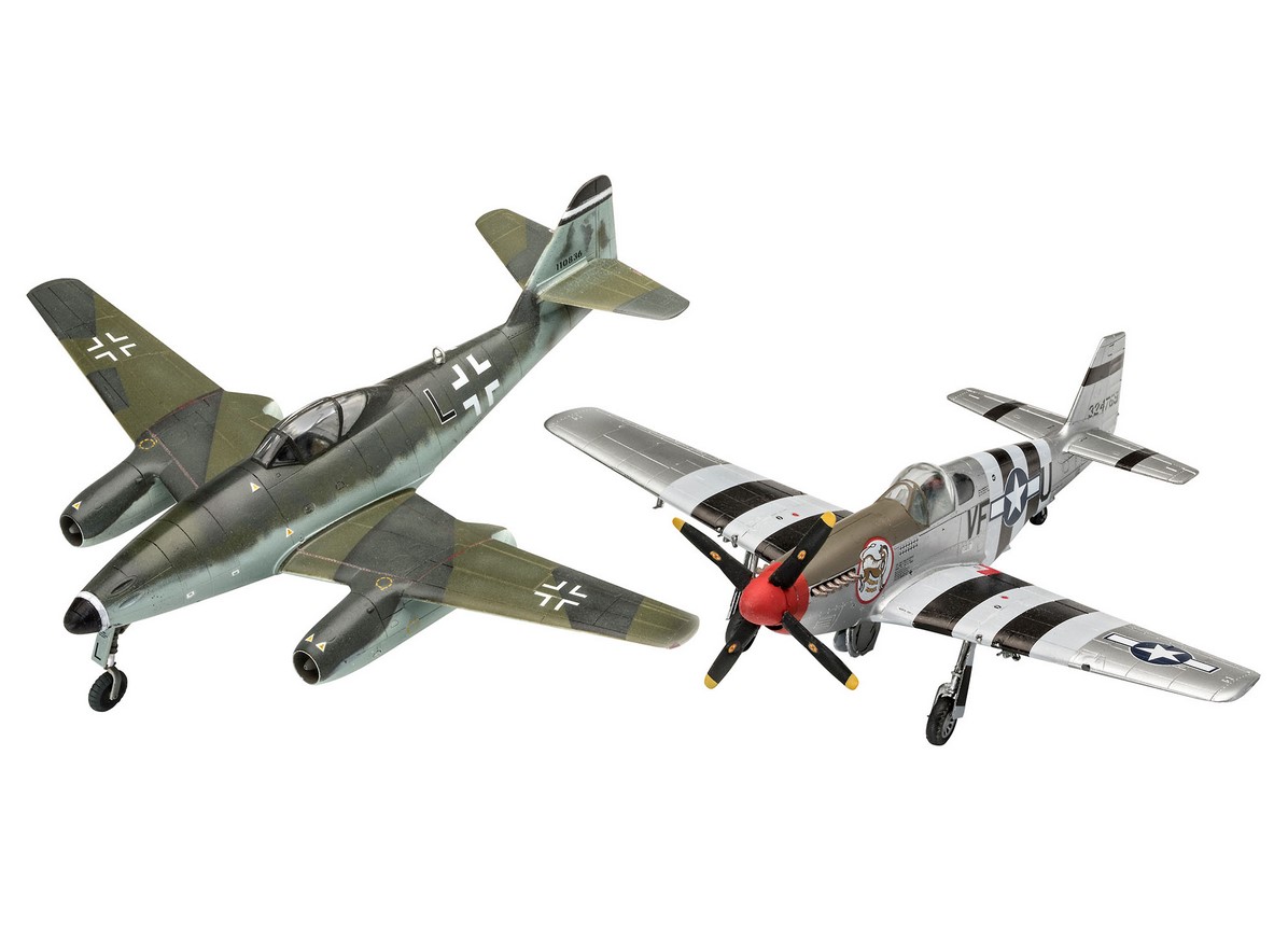 Revell 03711 Combat Set: Me262 & P-51B
