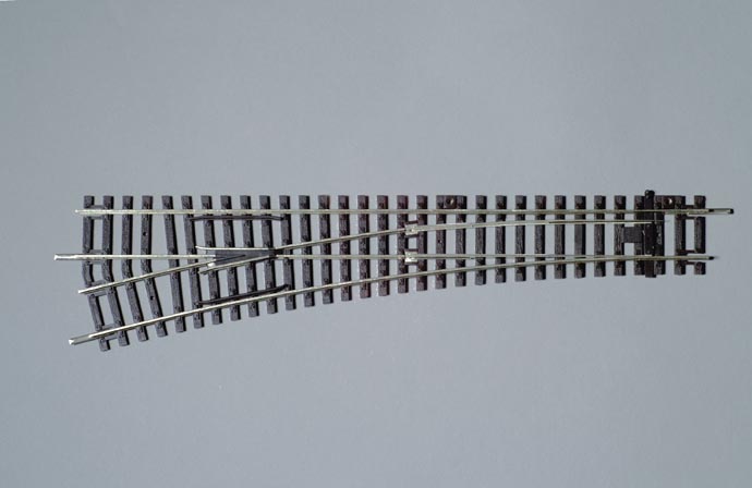 55220 A Weiche links 15° Handbetrieb