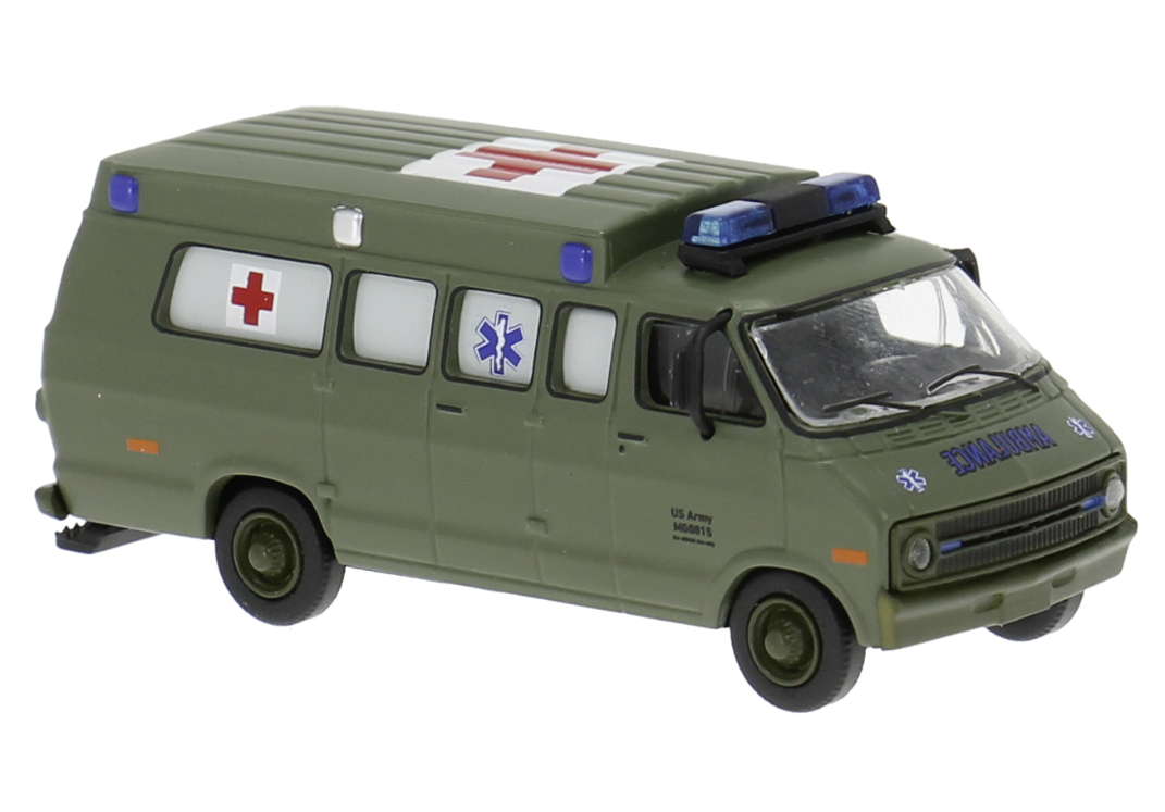 18312 Dodge B200 Bus US Army