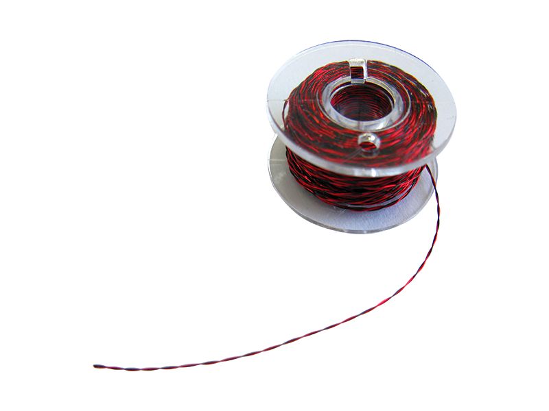 50981 10m Spule Kupferlackdraht Lackdraht rot
