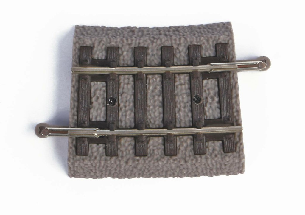 55417 H0 A-Gleis mit Bettung gebogen R1