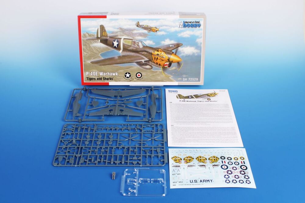 Special Hobby SH72529 P-40E Warhawk 'Tigers and Sharks'