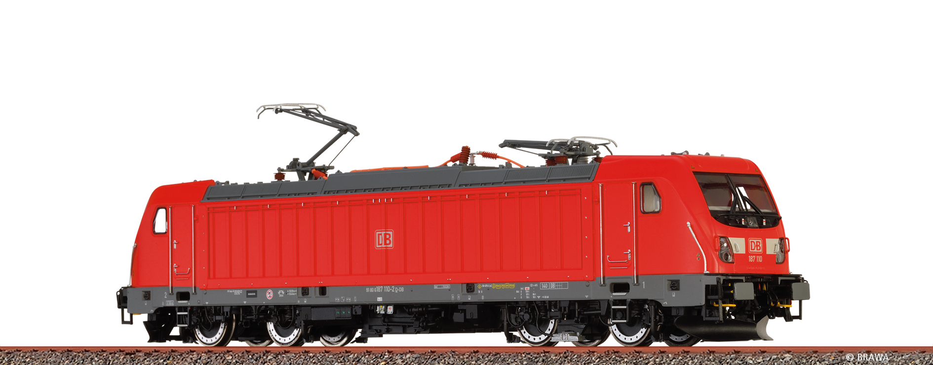 43821 DBAG E-Lok BR 187 Ep.6 AC