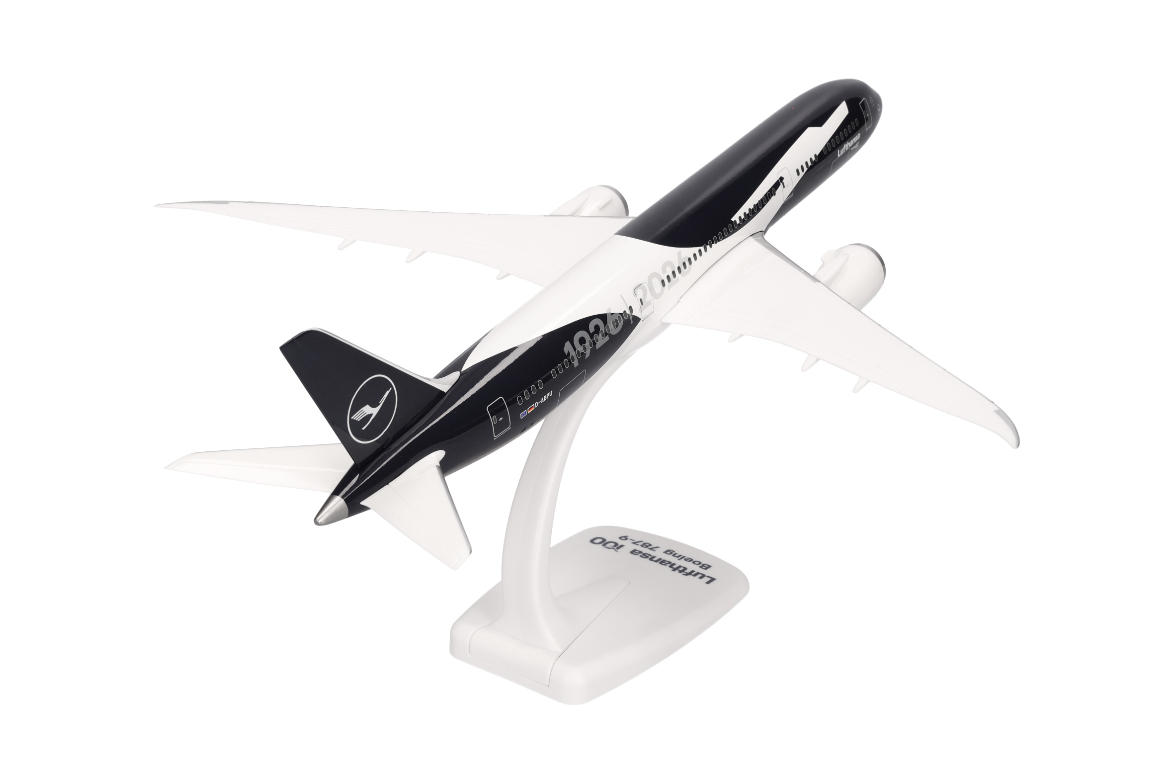 Herpa 614849 SnapFit: Boeing 787-9 LH 100th Anniv.