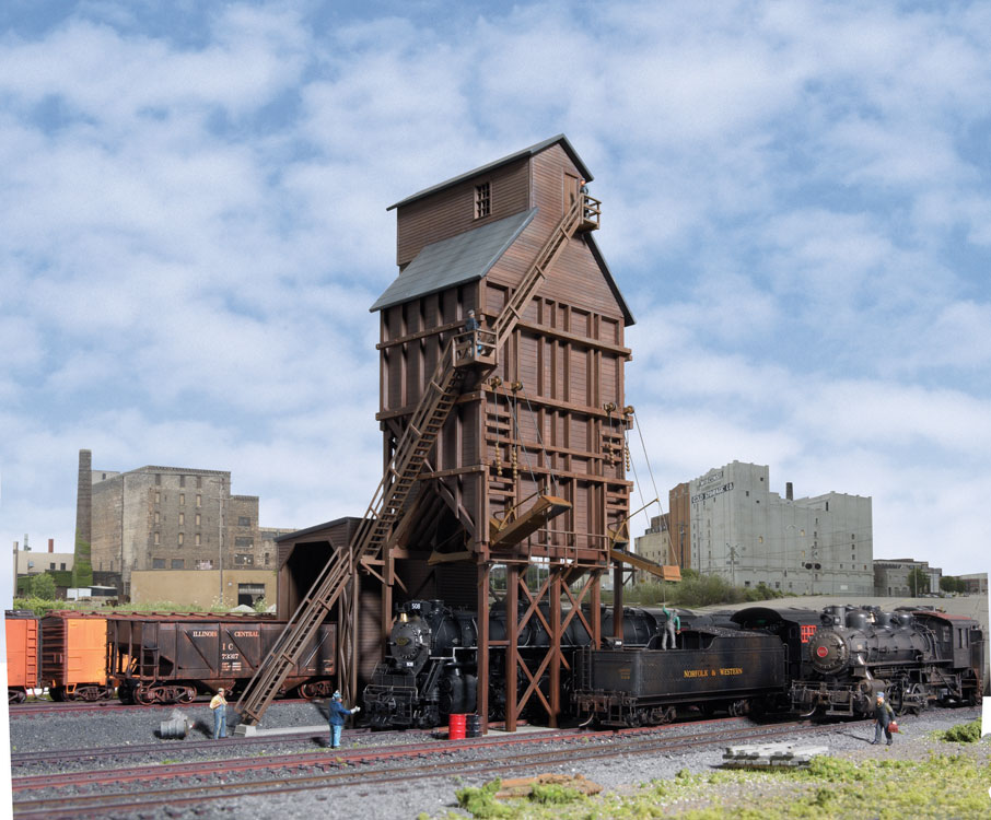 Walthers 2922 Wood Coaling Tower