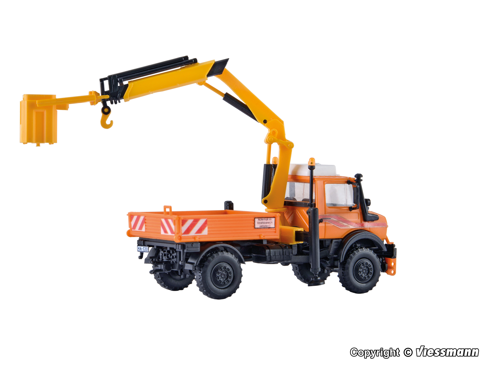 Kibri 15005 MB Unimog Pritsche m. Arbeitskran