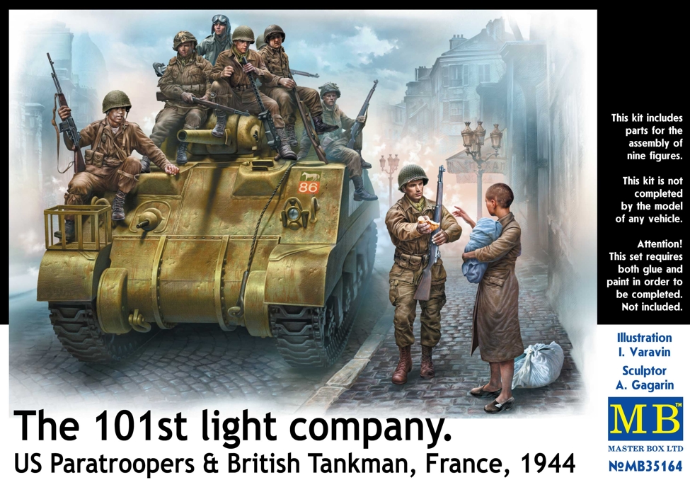MB35164 101. Light Com. US Paras & Brit. Tanker