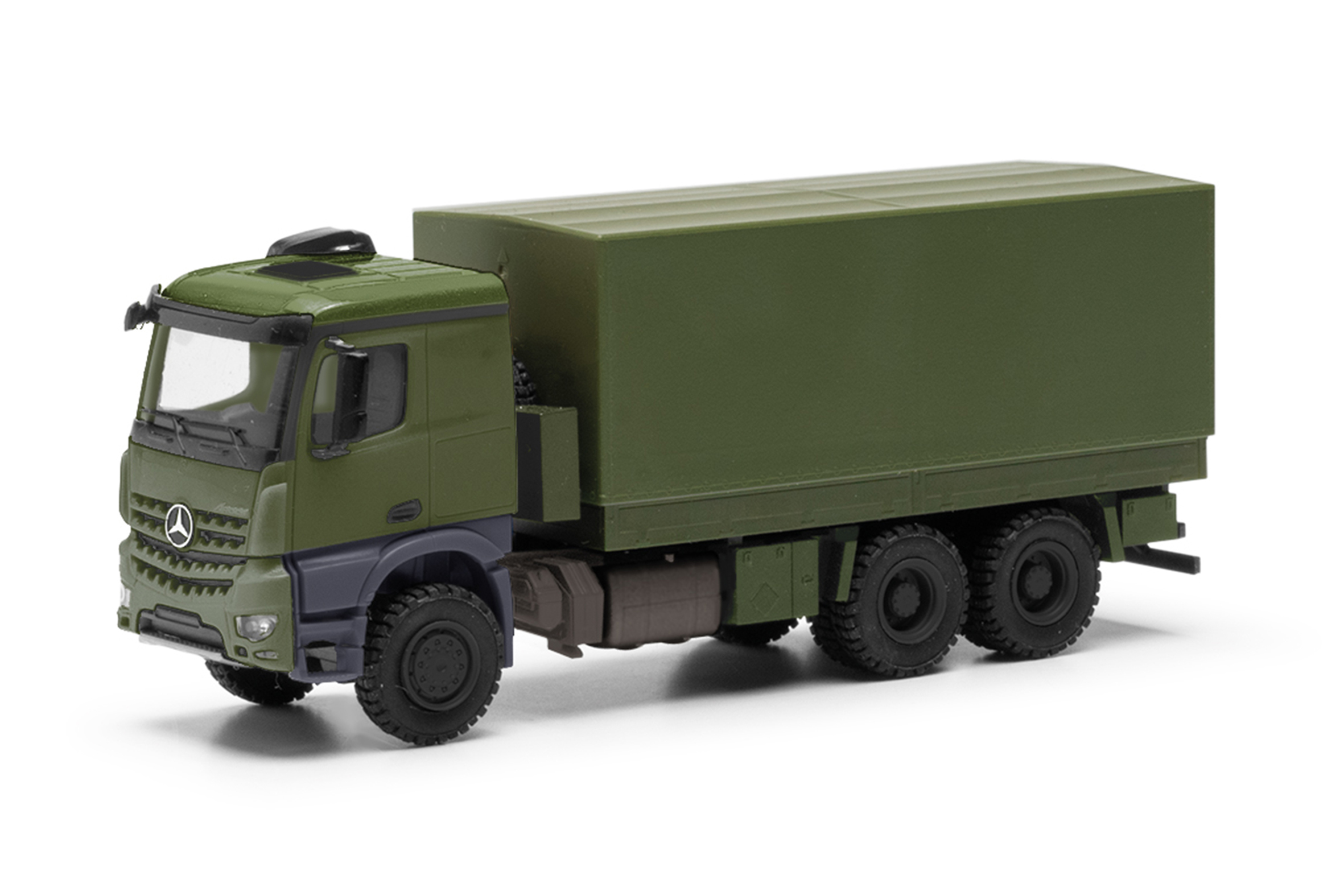 747165 MB Arocs 6x6 Pritsche/Plane undekoriert