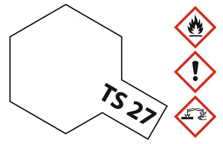 85027 TS27 - Spray Weiss matt 100ml (m)