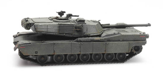 6870138 US M1 Abrams green train load
