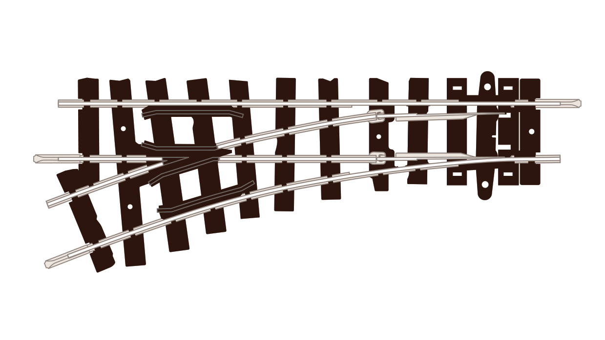 ST406 Peco Setrack H0e links
